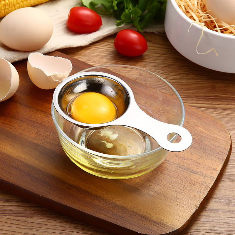 Kingwise High Quality Stainless Steel Egg Separator Commercial Grade Custom Egg Yoke Separator for Home Cooking Beater Wholesale