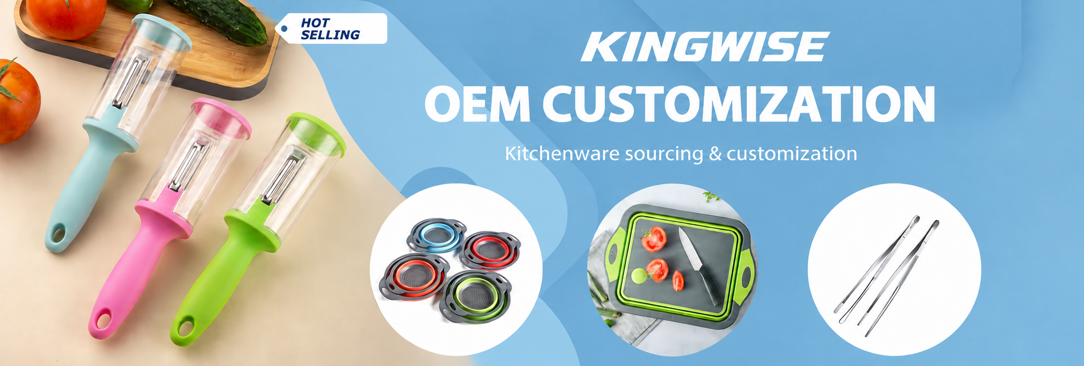 KINGWISE kitchenware sourcing and OEM customization